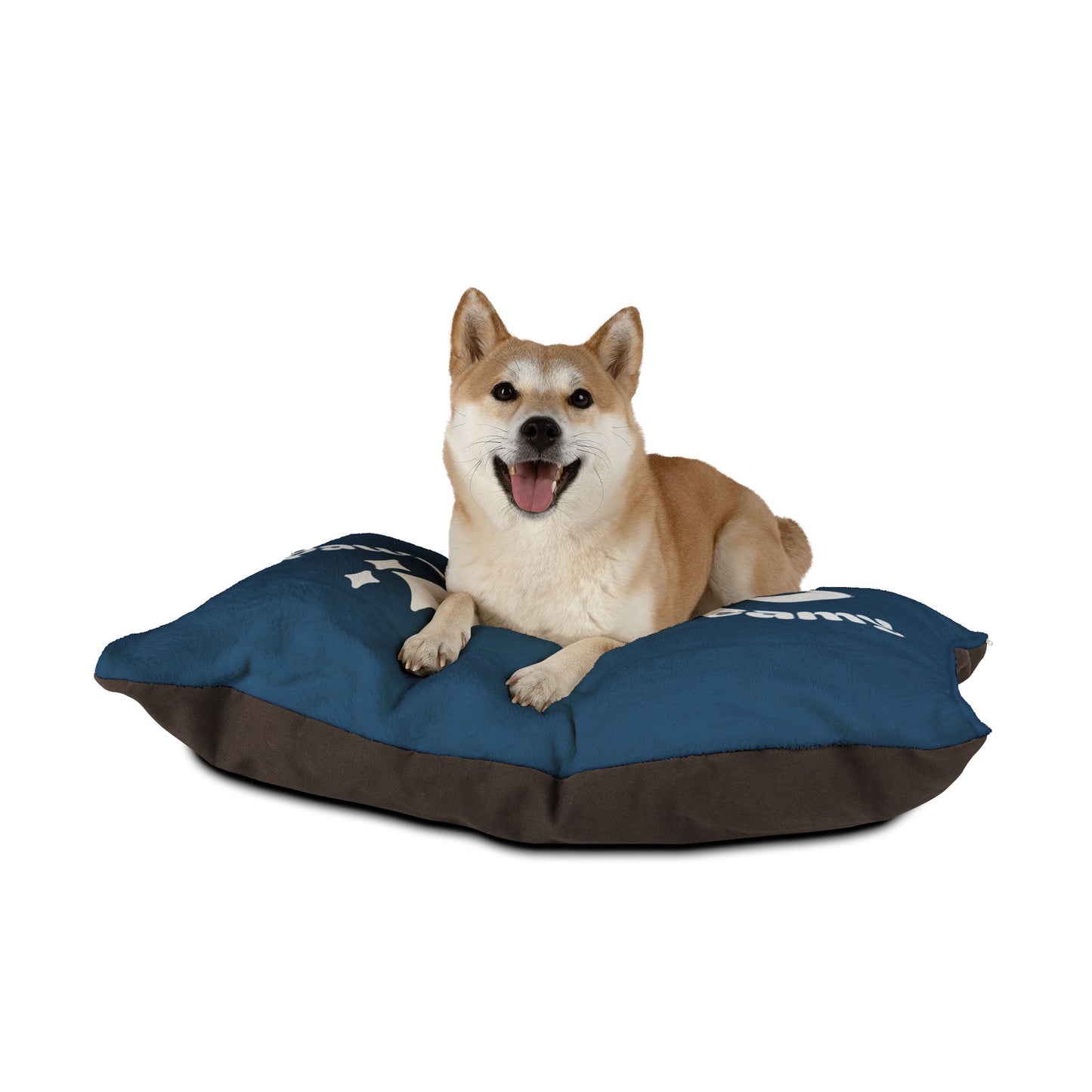 'Pawsitively Dreamy' Pet Bed - Blue