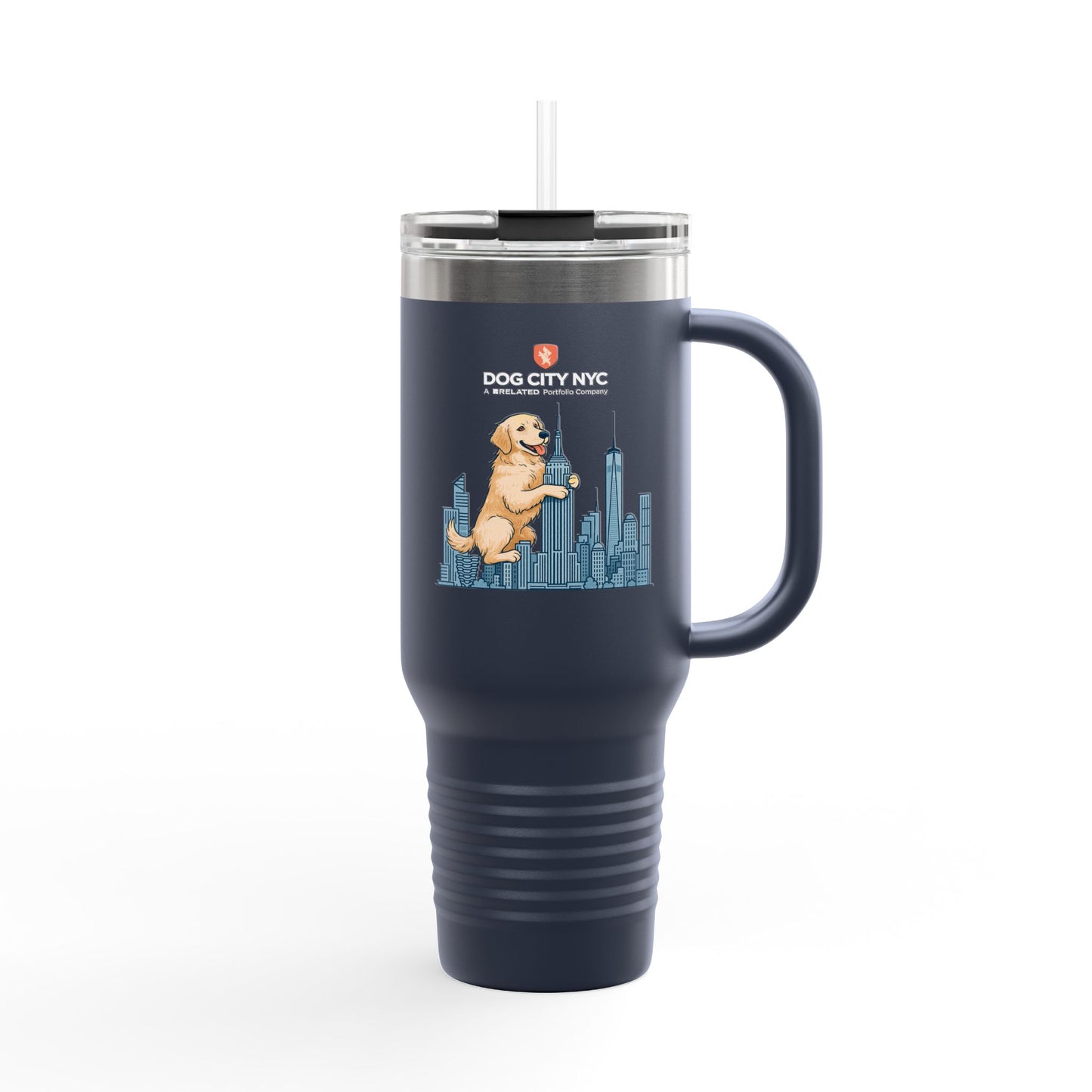 Dog City NYC Insulated Travel Mug