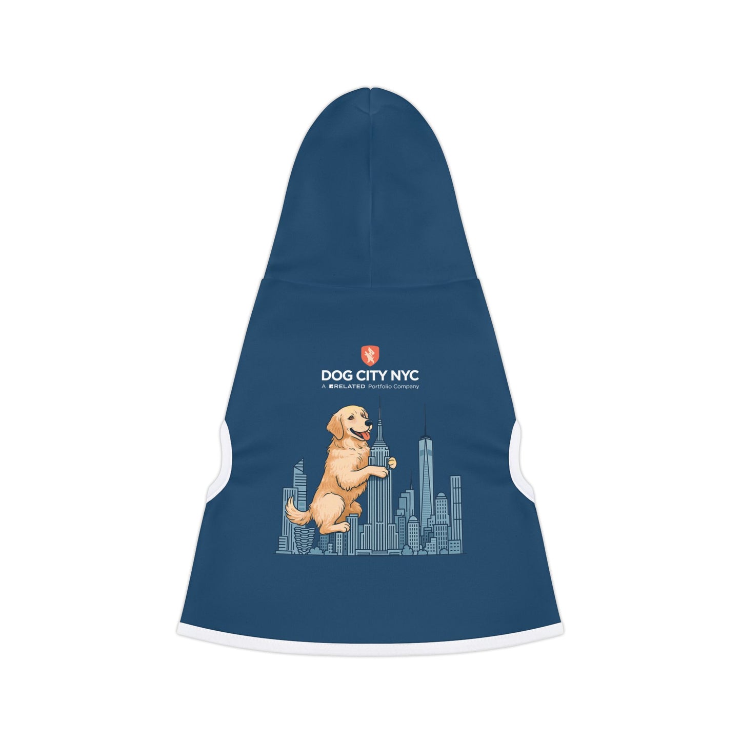 Dog City NYC Skyline Hoodie - Blue