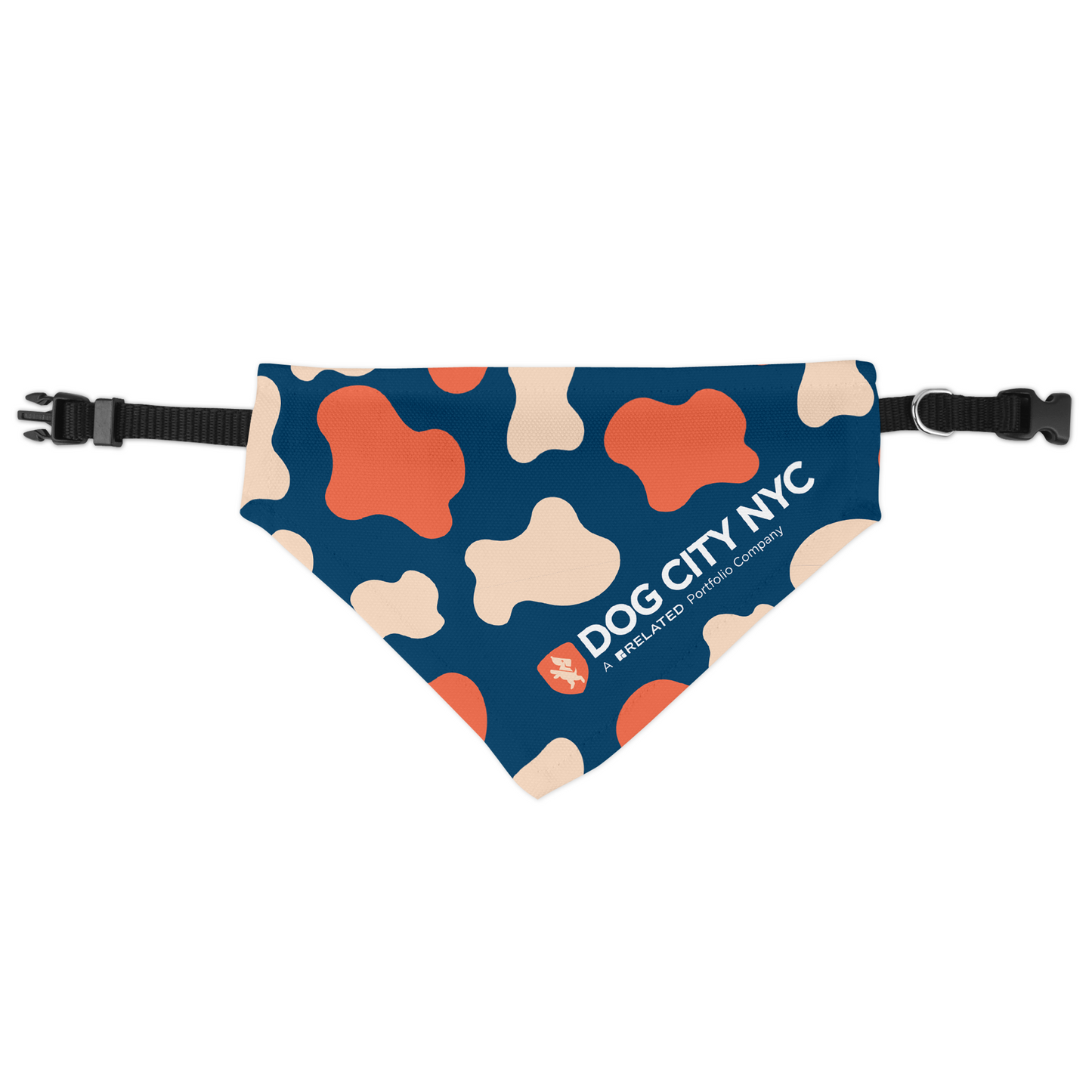 Dog City NYC Camo Clip-on Bandana