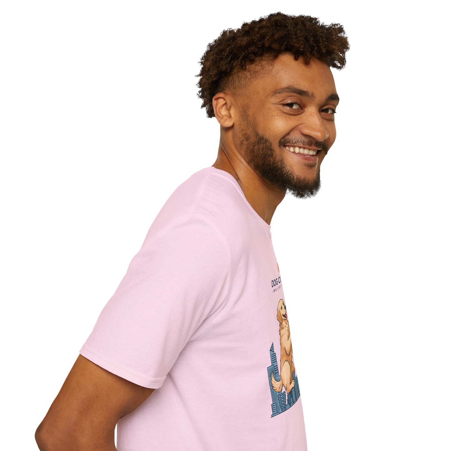 Dog City NYC Skyline Unisex Softstyle T-Shirt