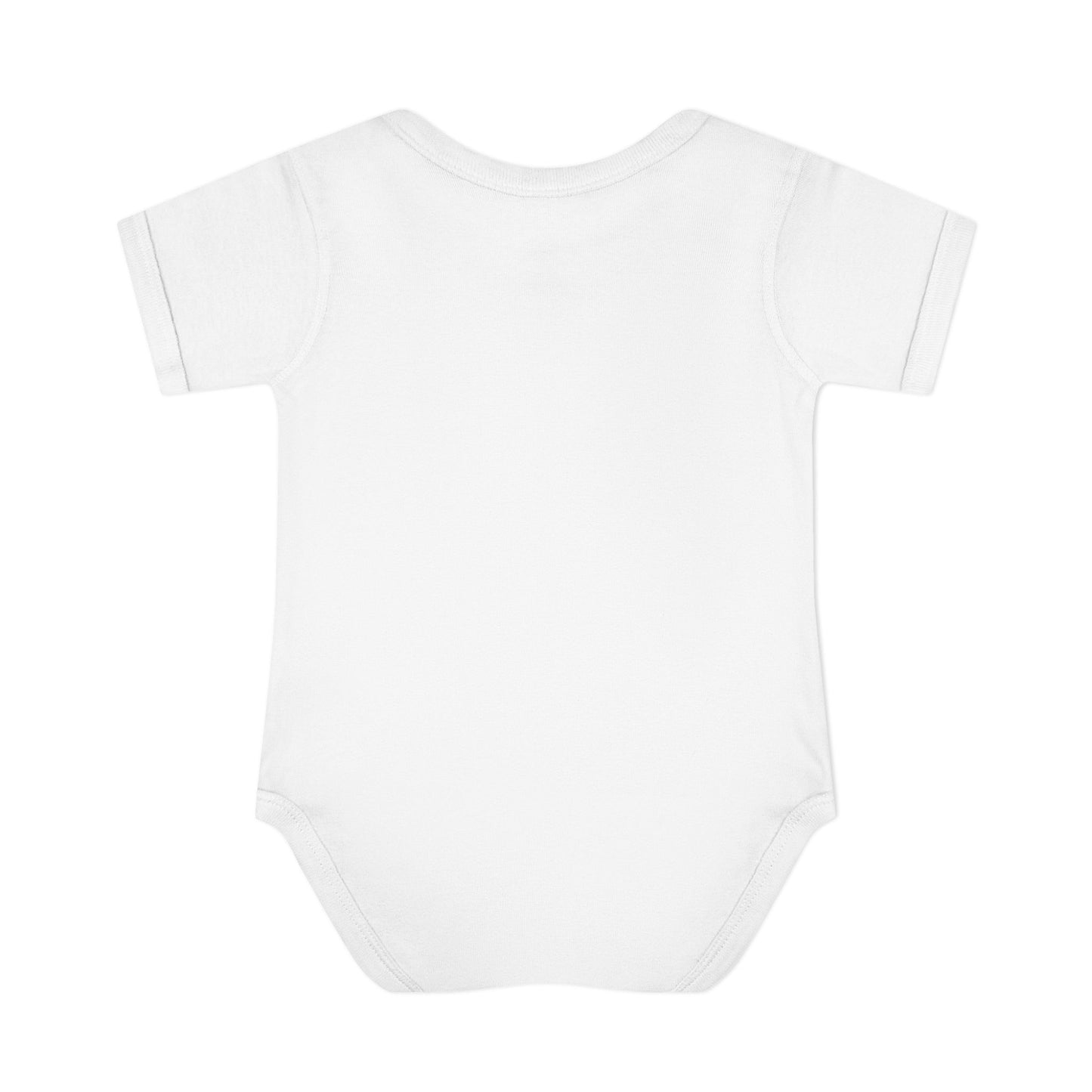Dog City NYC Baby Bodysuit – Golden Retriever & Skyline Onesie