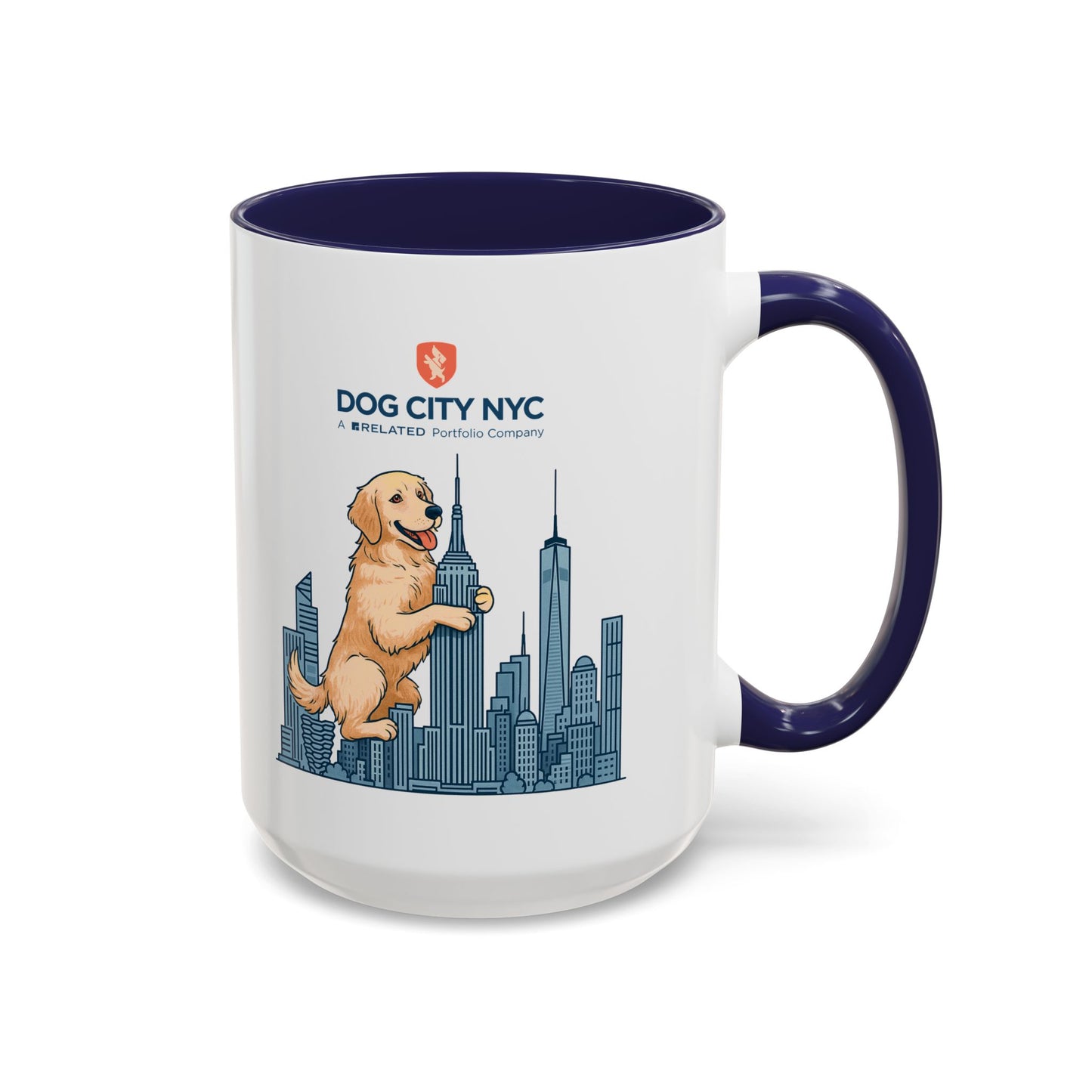 Dog City NYC Accent Coffee Mug