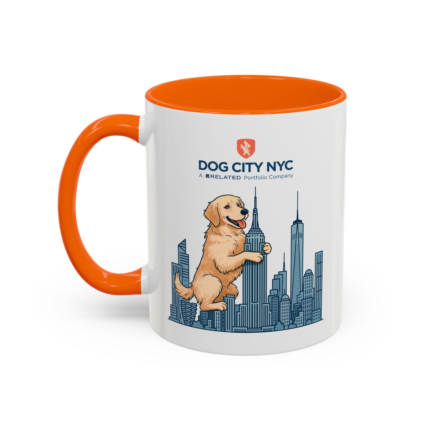 Dog City NYC Accent Coffee Mug