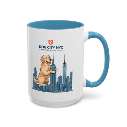 Dog City NYC Accent Coffee Mug