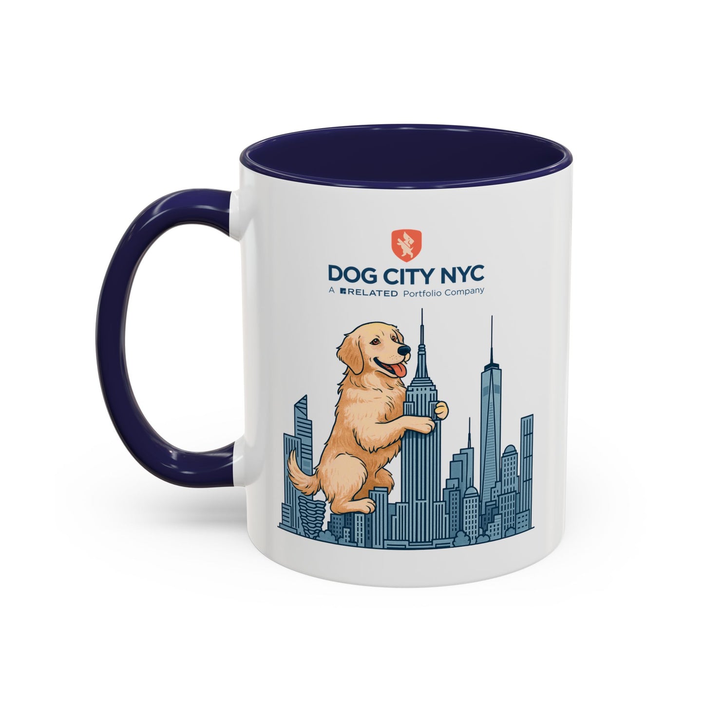 Dog City NYC Accent Coffee Mug