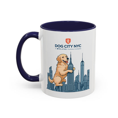 Dog City NYC Accent Coffee Mug