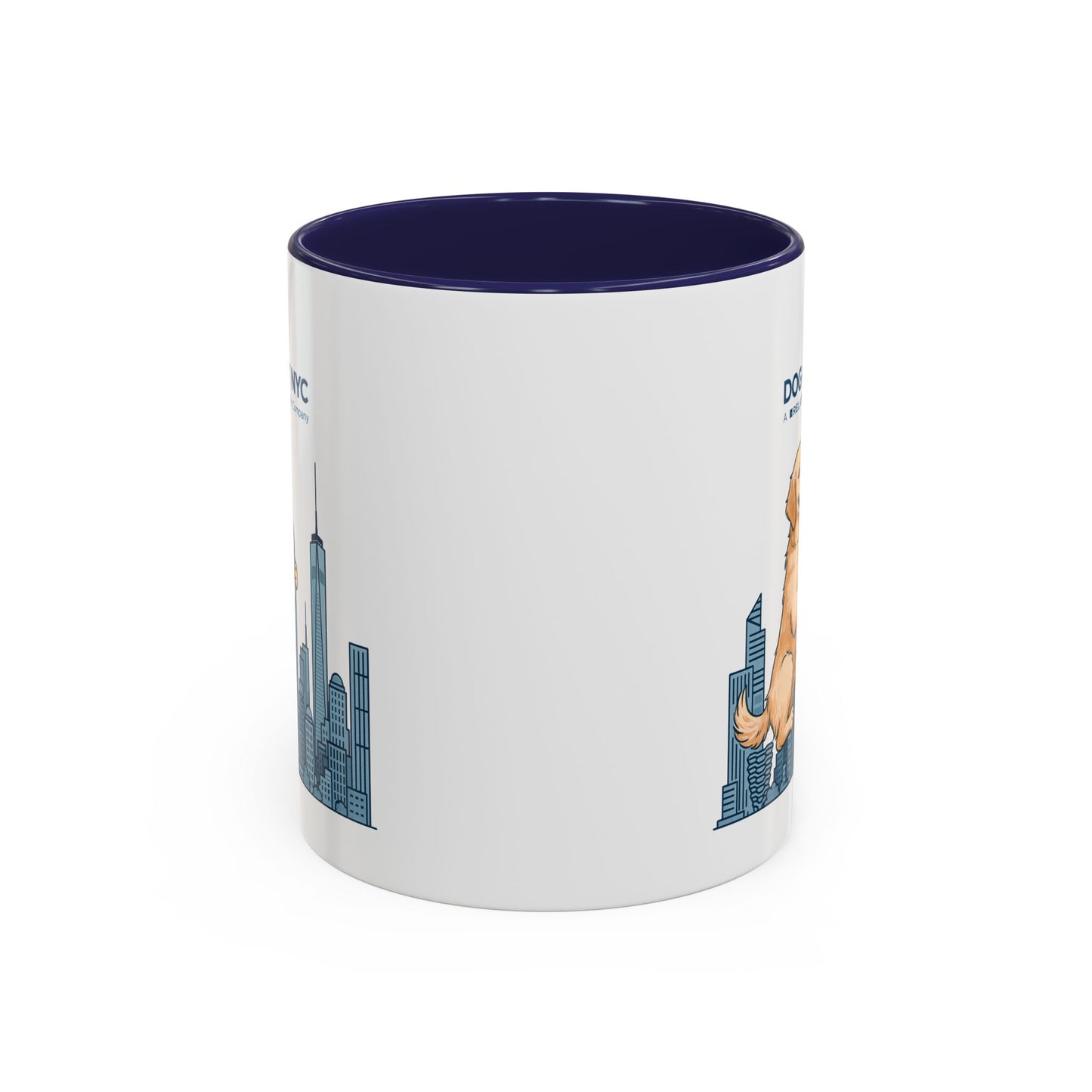 Dog City NYC Accent Coffee Mug