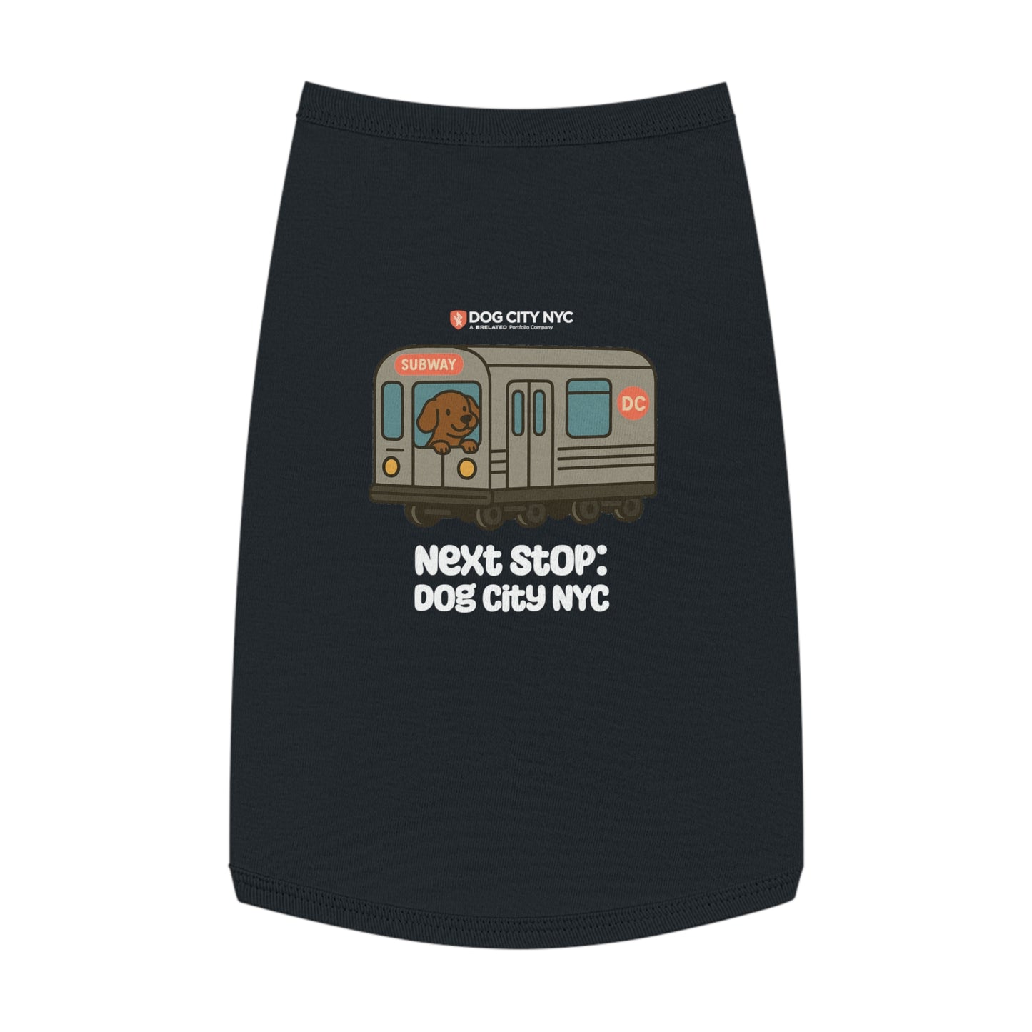 'Next Stop' Tank Top - Black