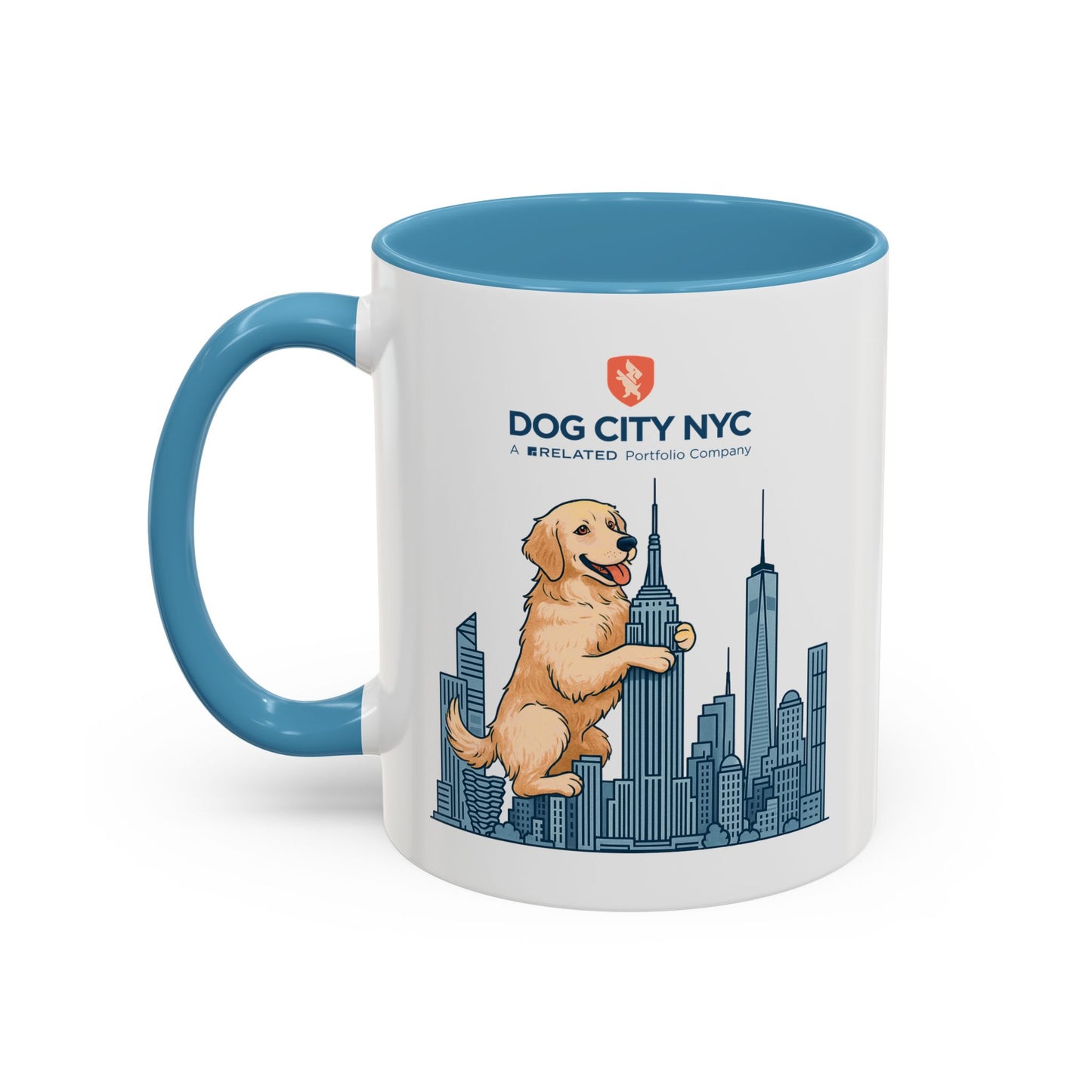 Dog City NYC Accent Coffee Mug