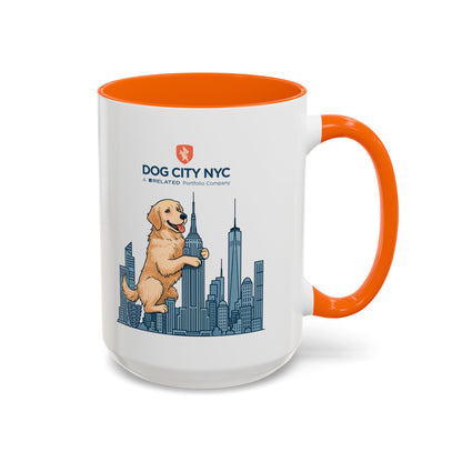 Dog City NYC Accent Coffee Mug