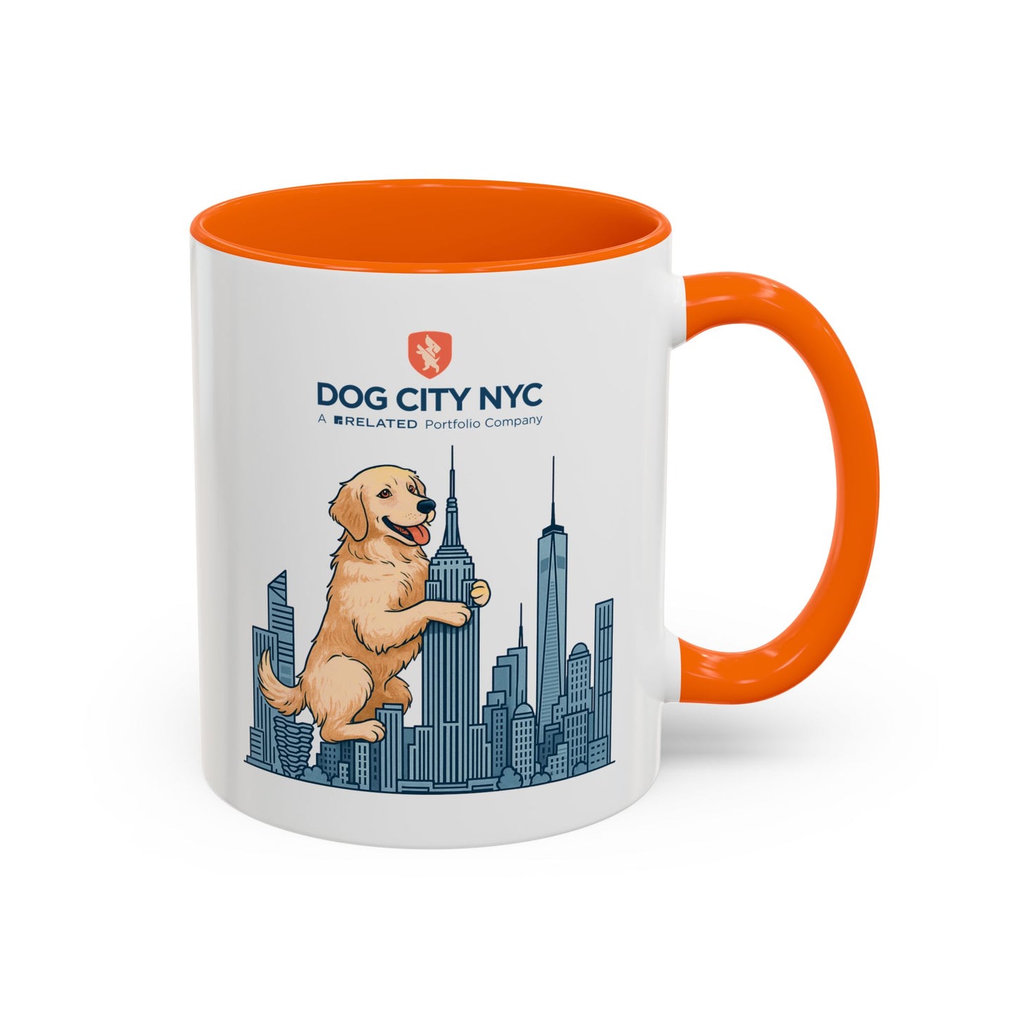 Dog City NYC Accent Coffee Mug