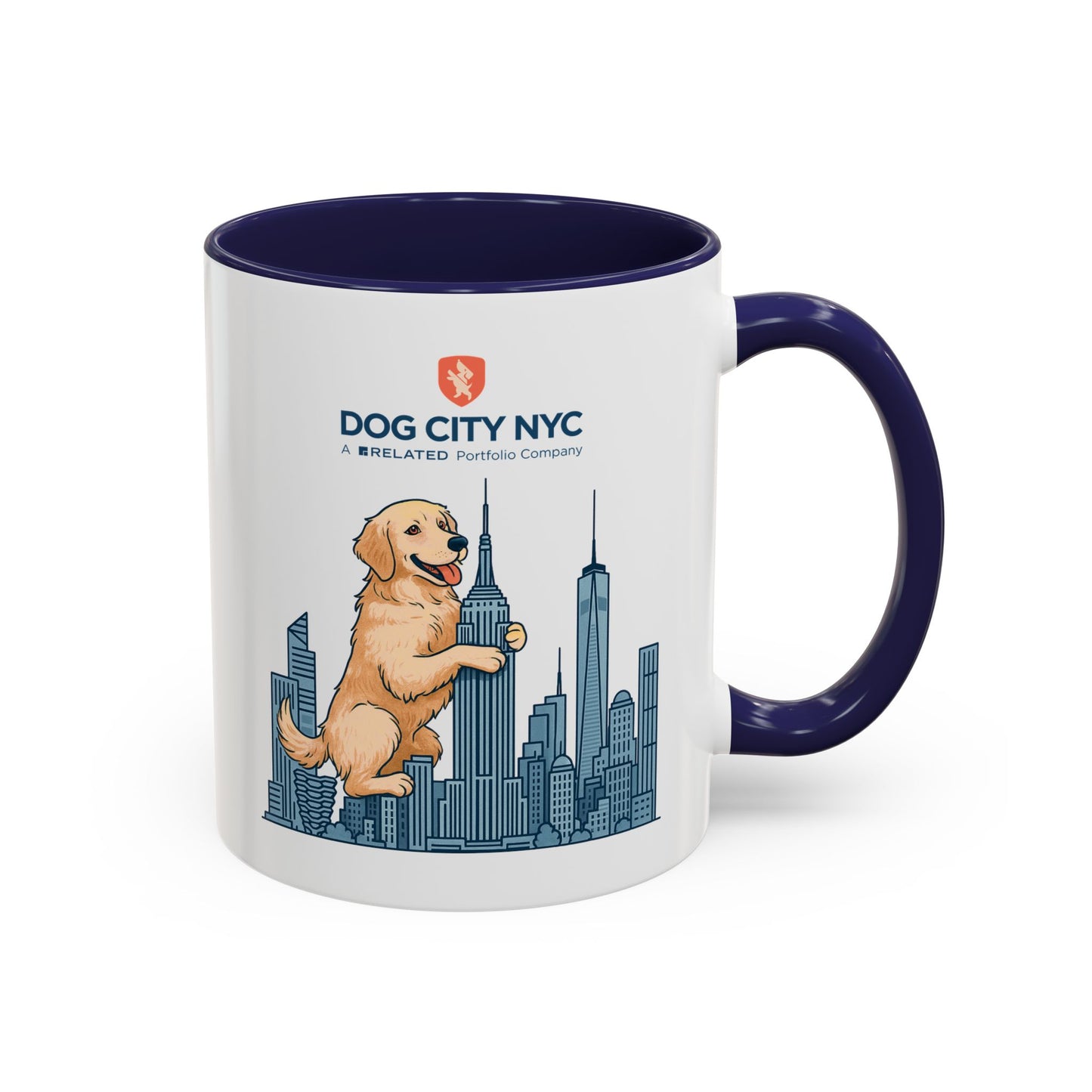 Dog City NYC Accent Coffee Mug