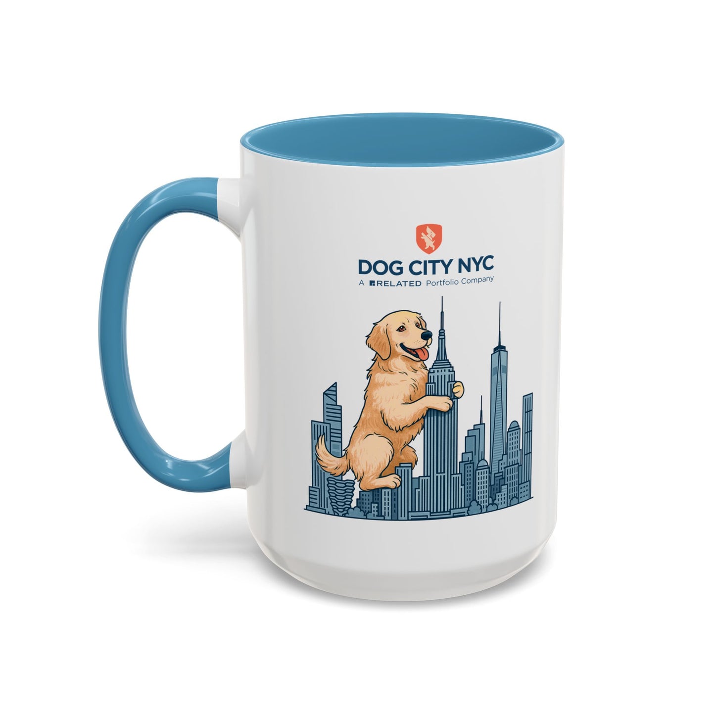 Dog City NYC Accent Coffee Mug