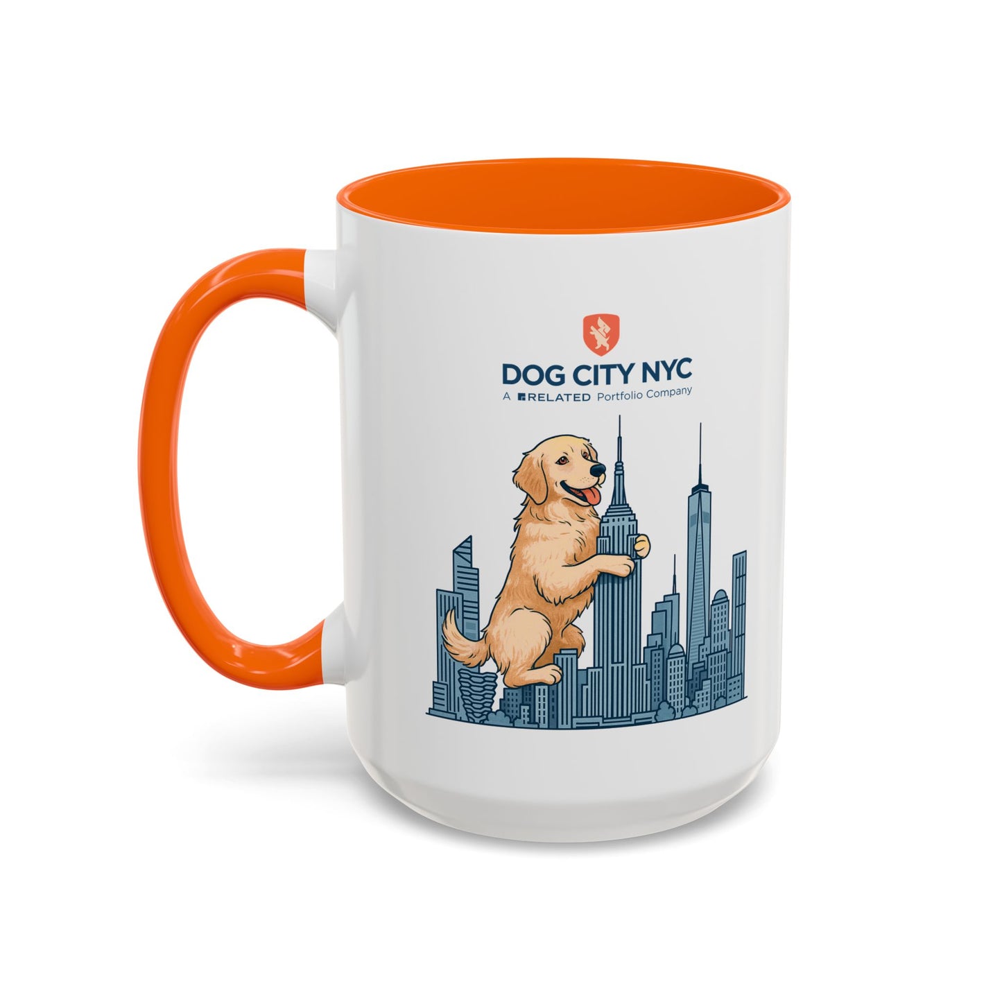 Dog City NYC Accent Coffee Mug
