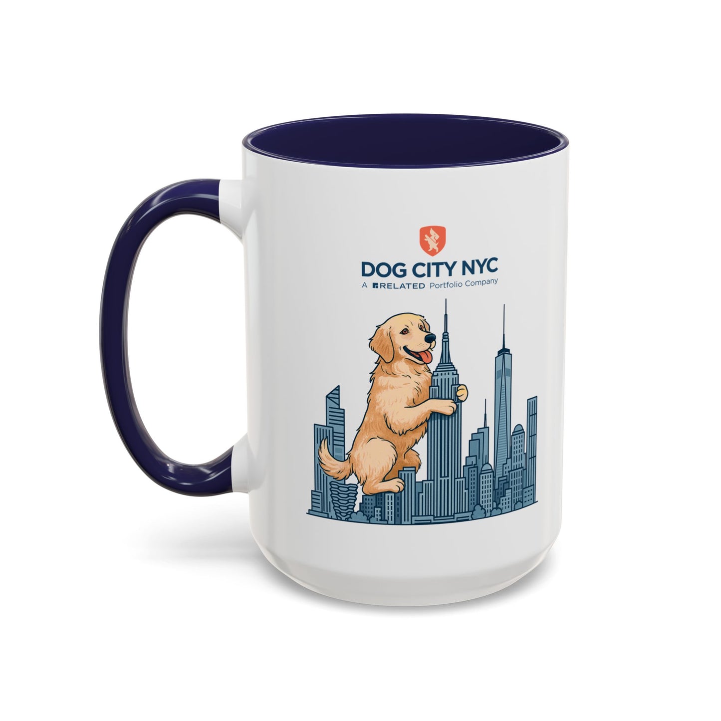 Dog City NYC Accent Coffee Mug