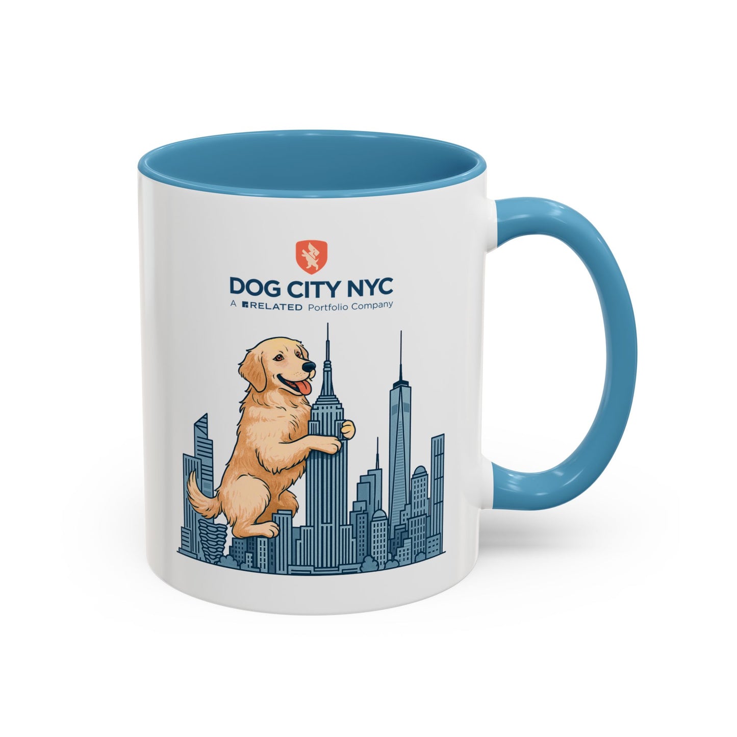 Dog City NYC Accent Coffee Mug