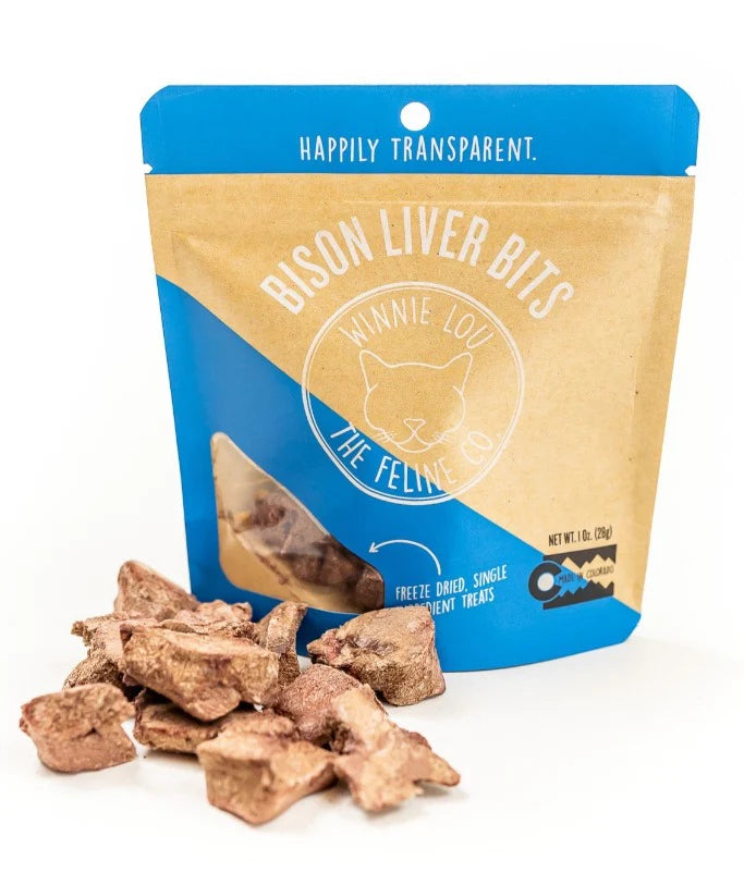 Bison Liver Bits - Cat